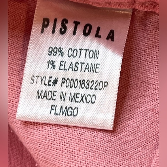 Pistola Cassie Super High Rise Straight jeans in Nectar color, Size 26, … - Picture 4 of 12